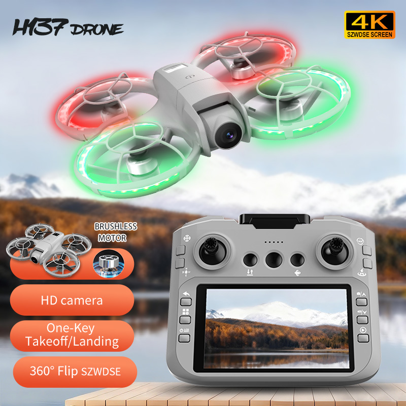 Drone Camera 4K - H137 PRO RC Drone 4K Profissional
