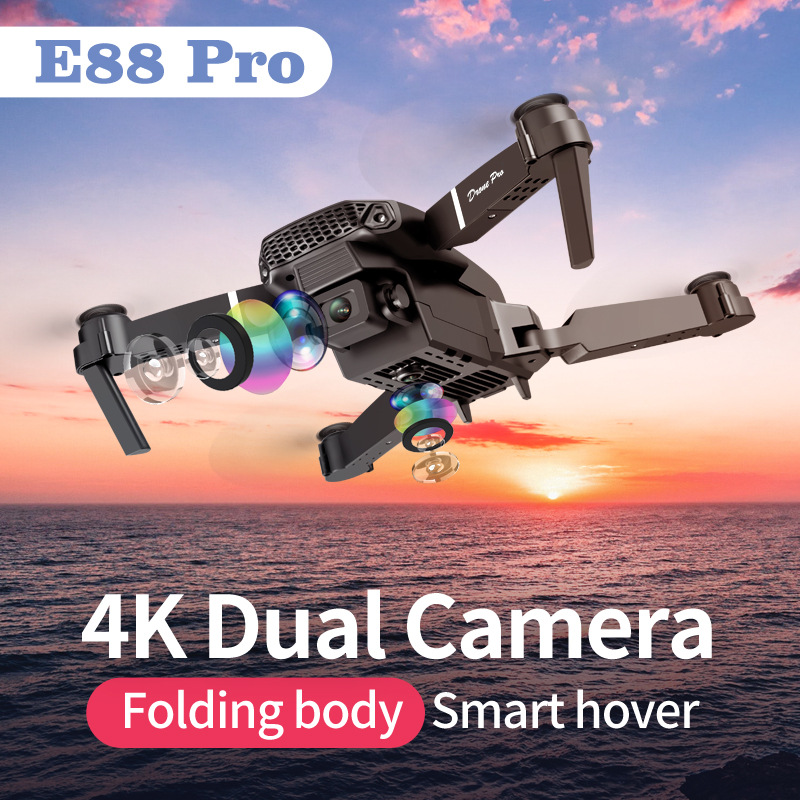 E88pro drone profissional dron - Drone Camera 4K avaliação e preço