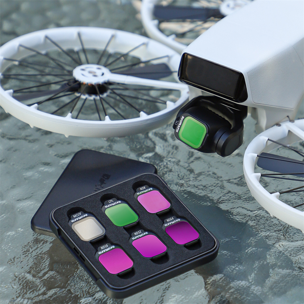 Para dji flip drone câmera fil - Drone Camera Filter avaliação e preço