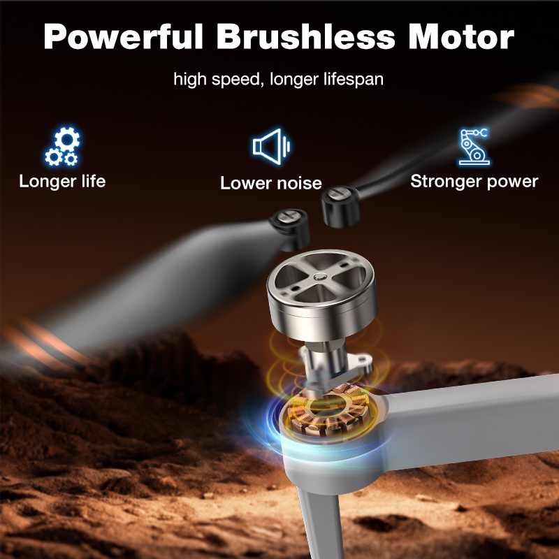 NOVO Drone L017 Pro Brushless  - Drone Camera Professional avaliação e preço